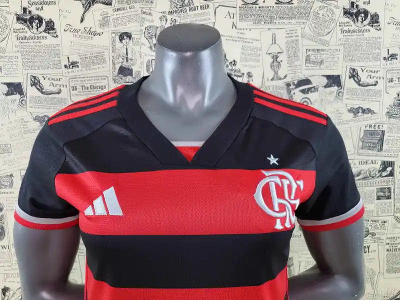 CR Flamengo "Red Adidas Style" Shirt (Fan Version) | SPECIAL EDITION