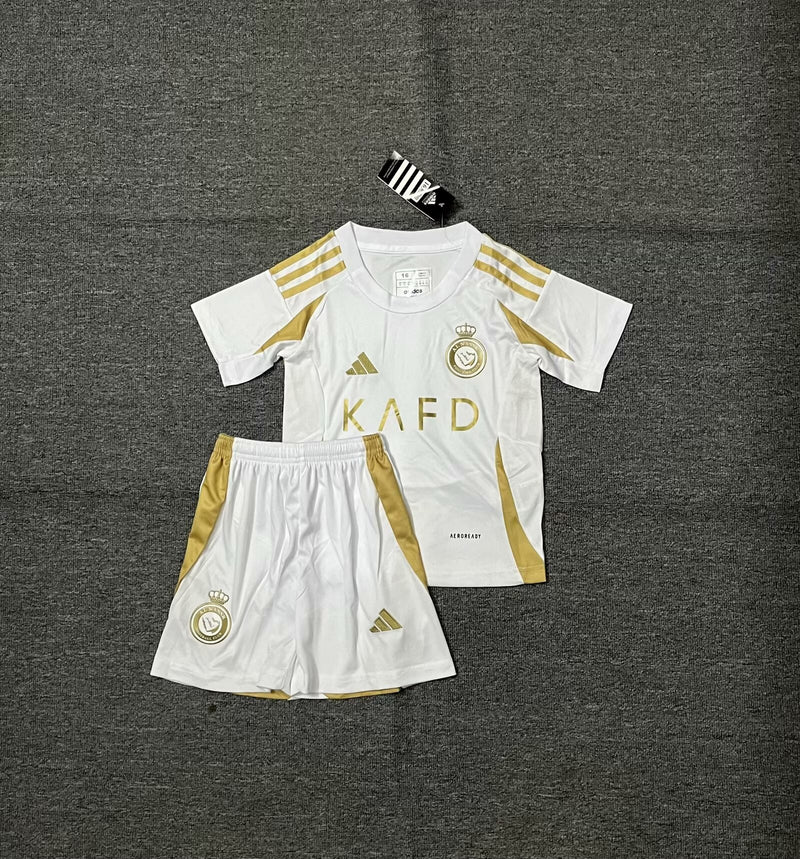 Kit Al-Nassr FC 24/25 Third Conjunto Infantil (Versão Torcedor)