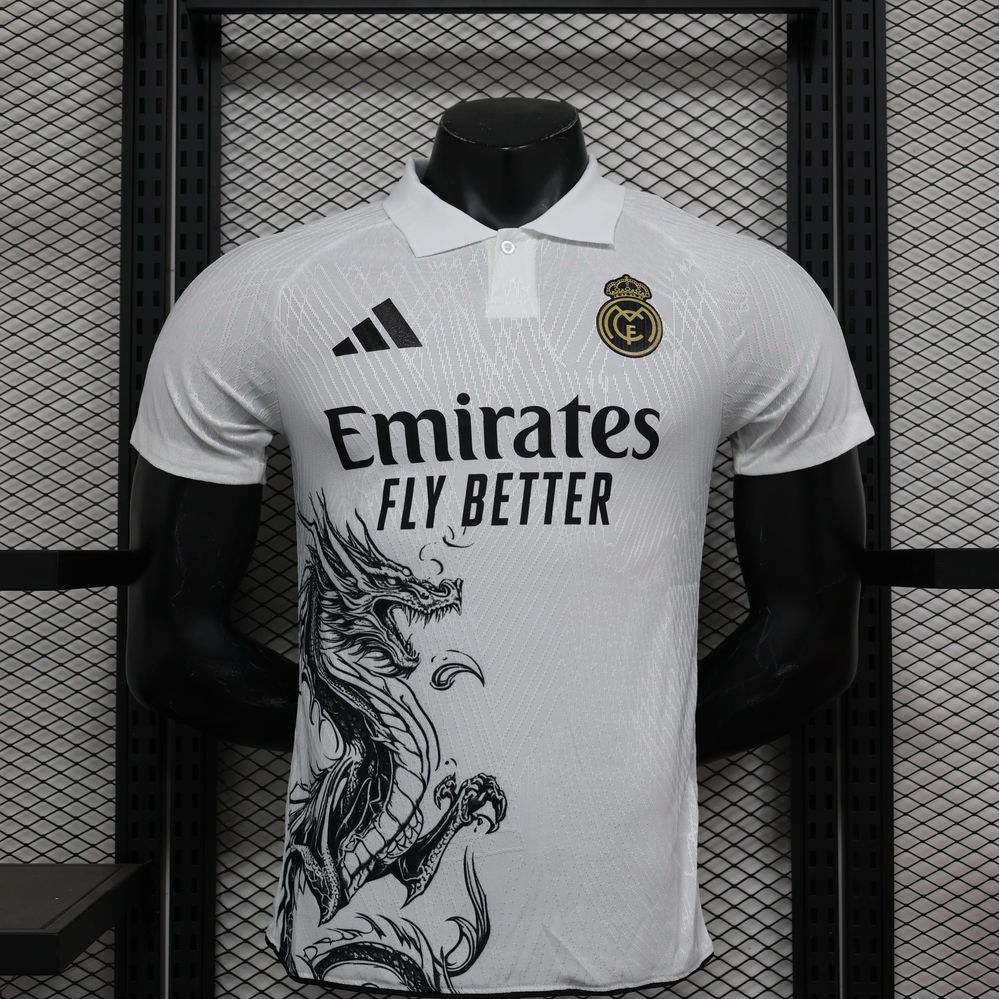 Camisa Real Madrid CF "White Concept Art" (Versão Jogador) | EDIÇÃO ESPECIAL