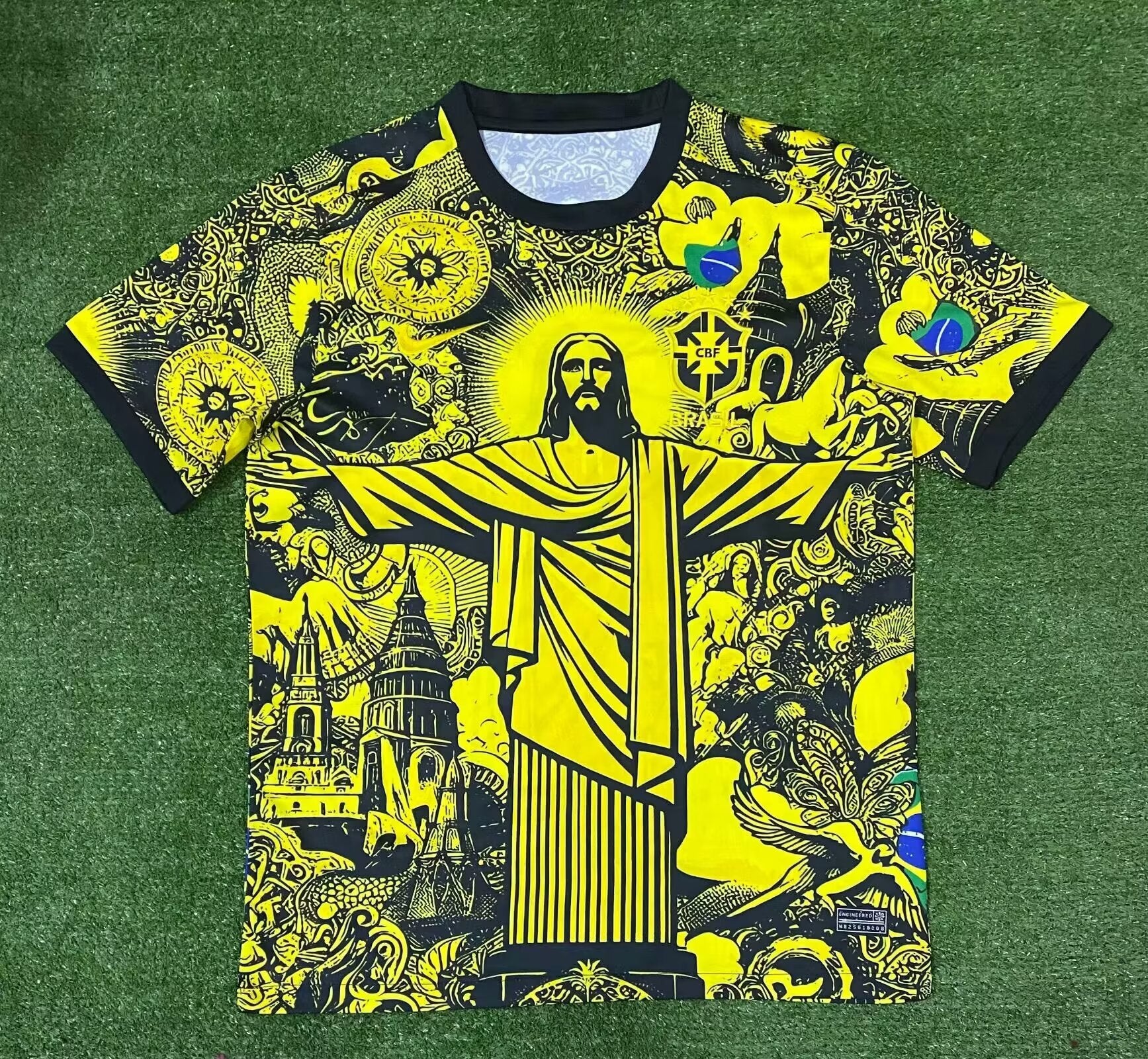 Camisa Seleção Brasileira "Yellow Jesus" (Versão Torcedor) | EDIÇÃO ESPECIAL