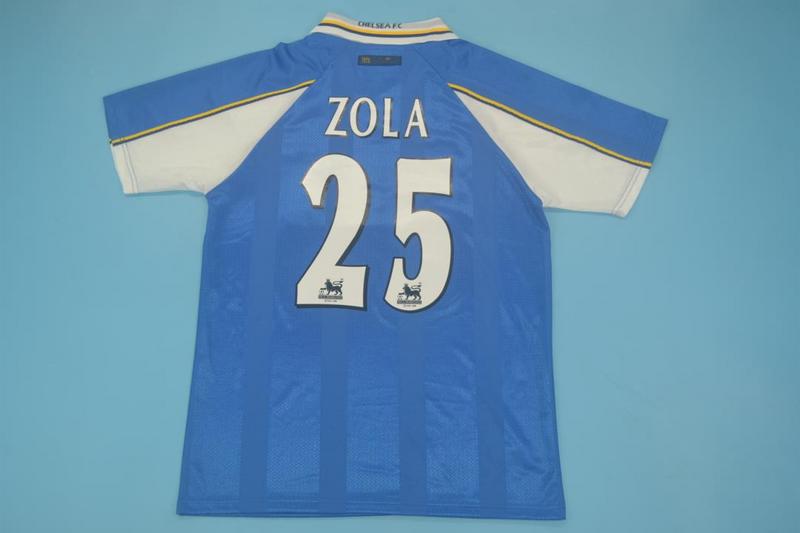 Camisa Chelsea F.C. Home 97/98 (Versão Torcedor Retro)