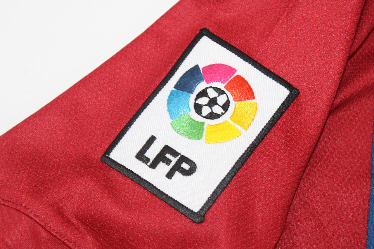 Barcelona Home 14/15 Retro Shirt - Blue and Red 