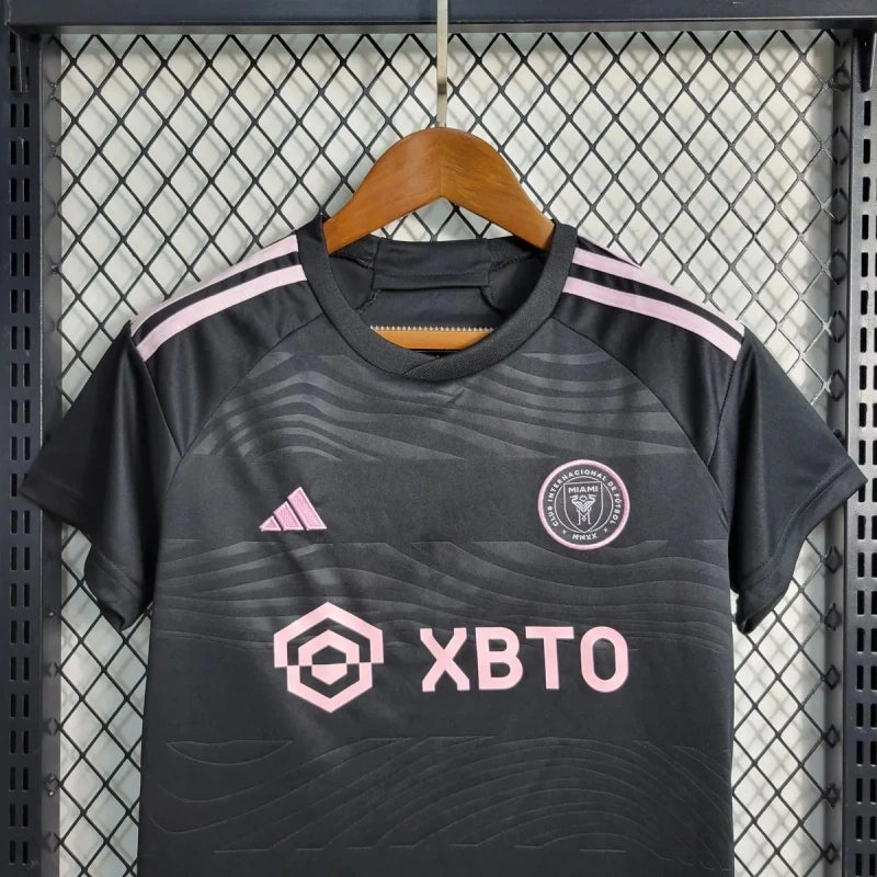Kit Inter Miami Away Conjunto Infantil 2023 (Versão Torcedor)
