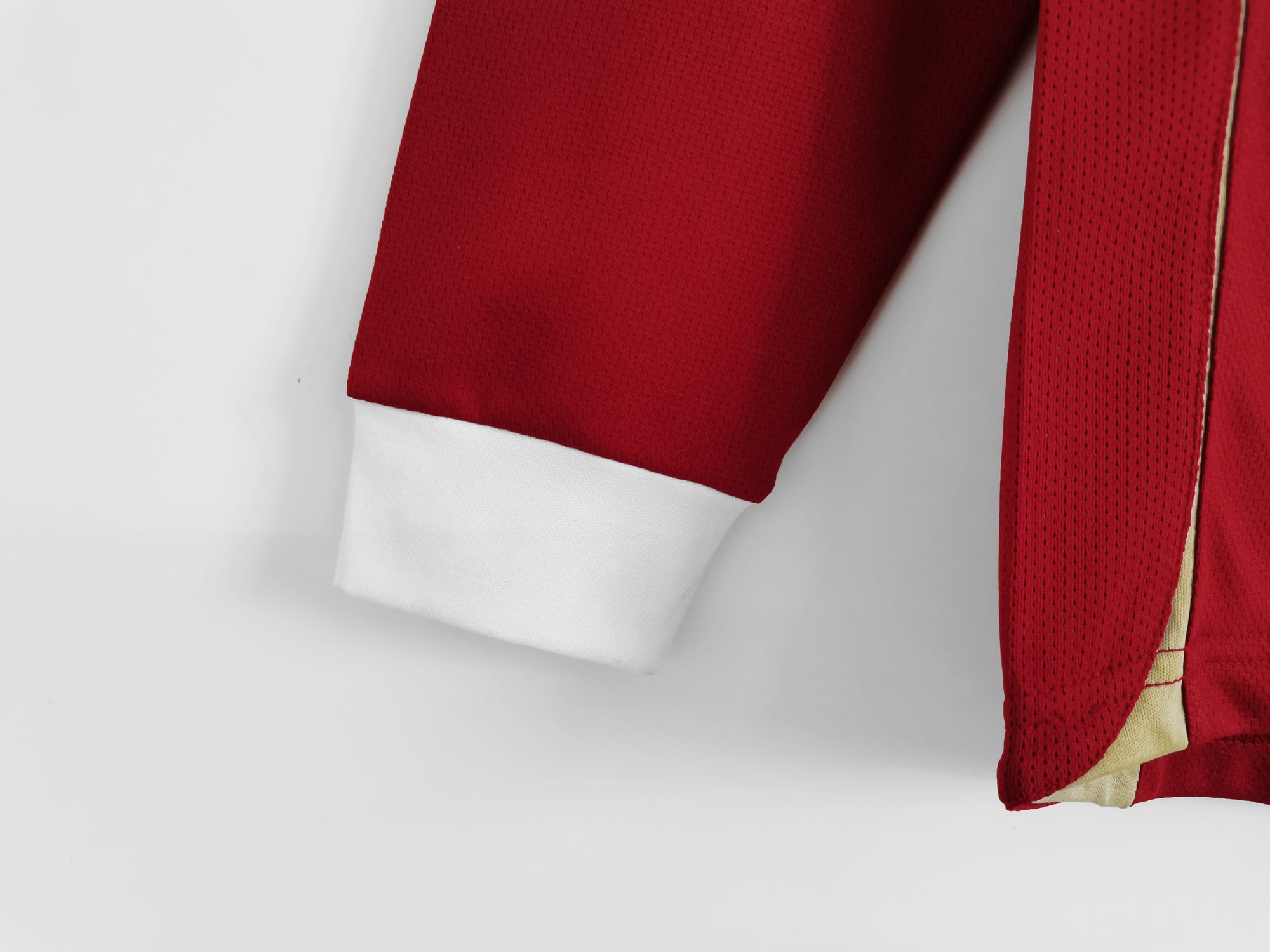 Camisa Manchester United Home 06/07 (Versão Manga Longa Retrô)