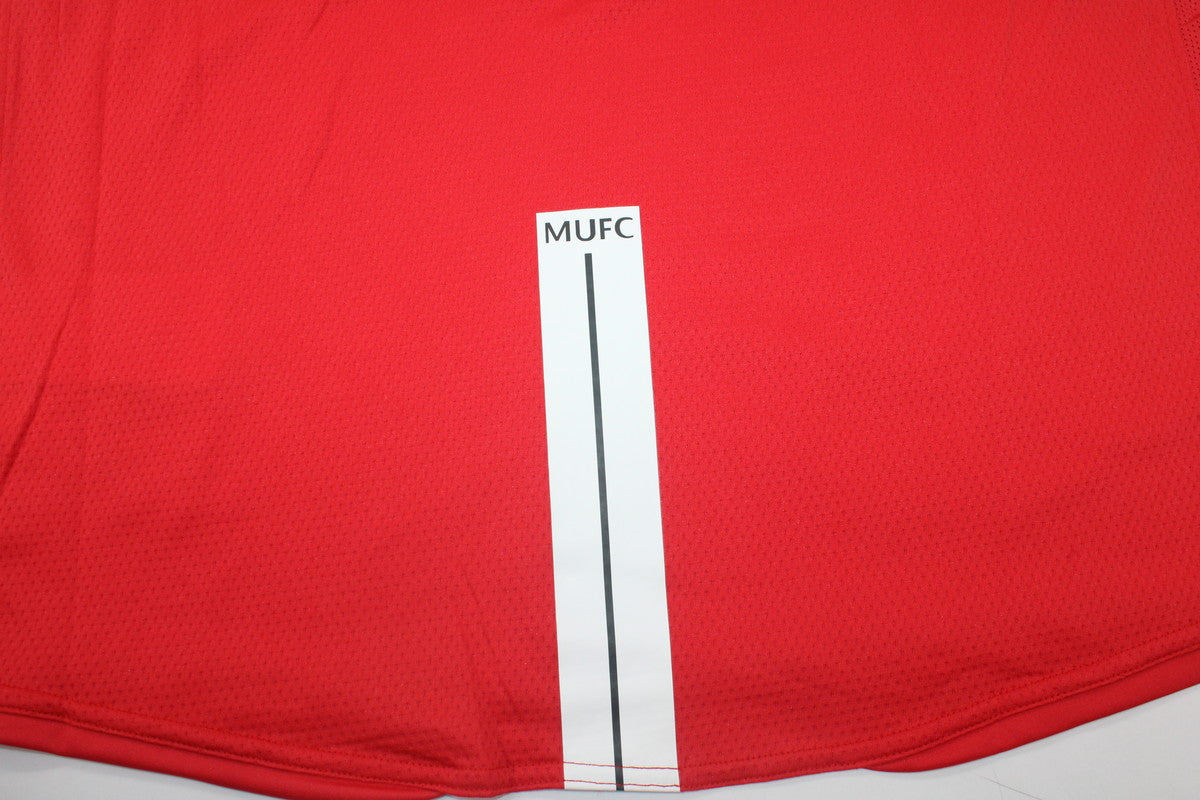 Camisa Manchester United Home 07/09 (Versão Retrô)