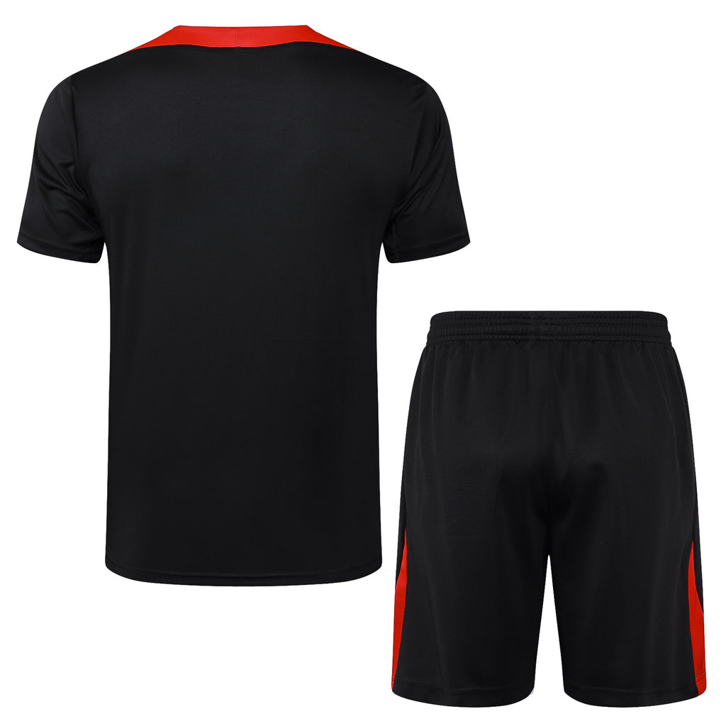 Kit Pre-Treino Seleção Portugal Conjunto Adulto/Infantil (Versão Torcedor)