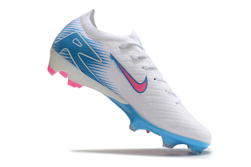 Chuteira de Campo Nike Air Zoom Mercurial VAPOR 16 FG Elite Azul/Branco/Rosa | Football Boots