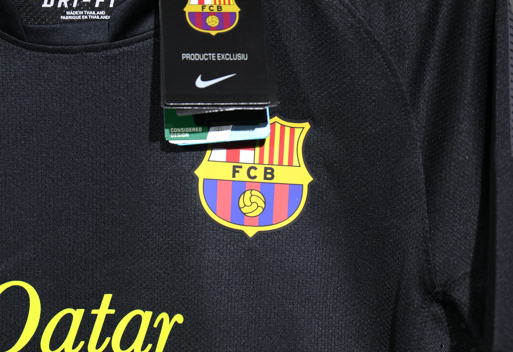 Camisa Barcelona Away 11/12 (Versão Jogador Retrô)