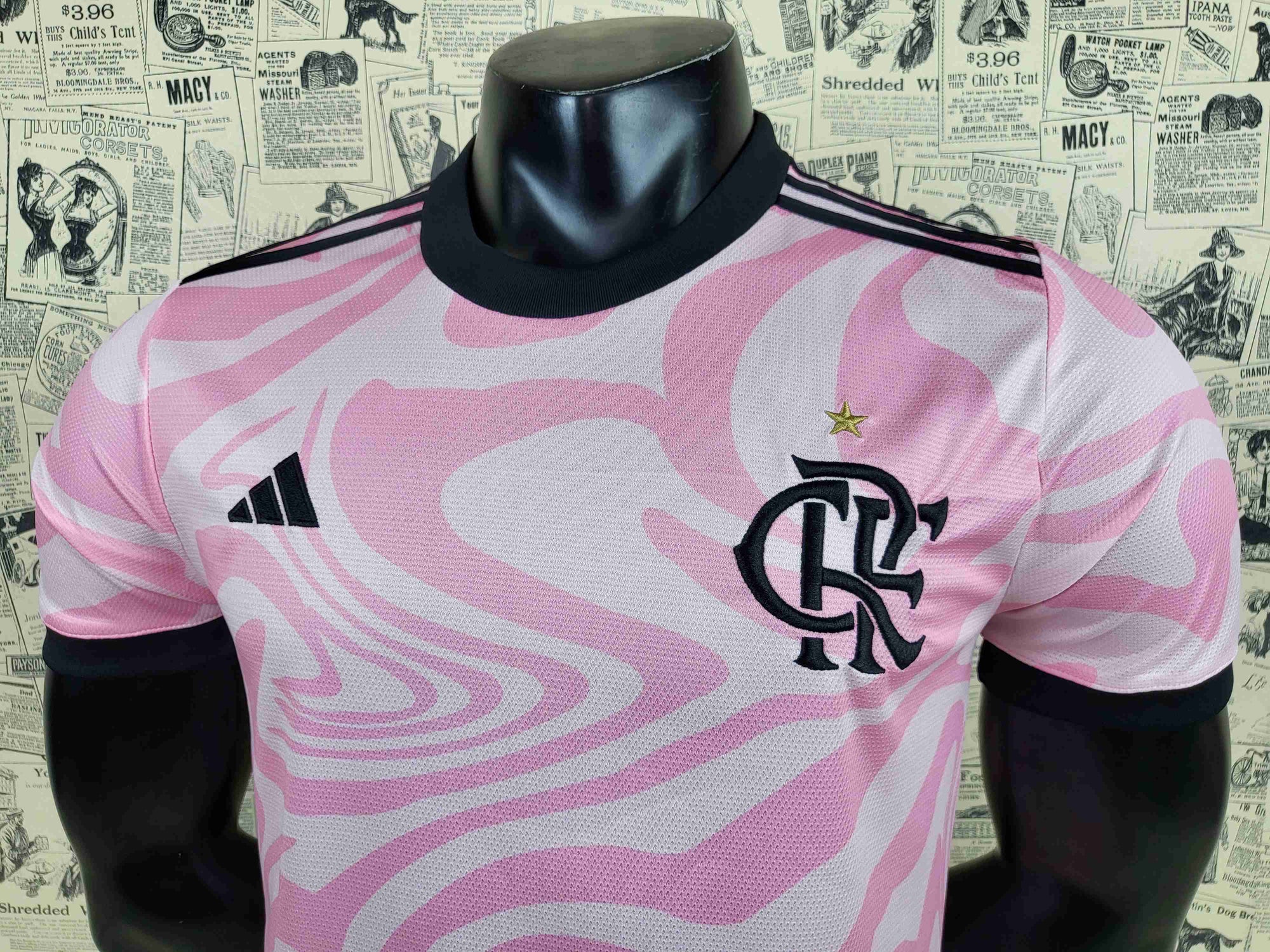 Camisa Flamengo Rosa 23/24 (Versão Torcedor) | EDIÇÃO ESPECIAL