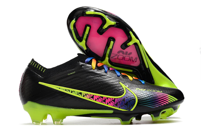 Chuteira de Campo Nike AIR Zoom Mercurial Vapor 15 Elite Black/Rainbow | Football Boots