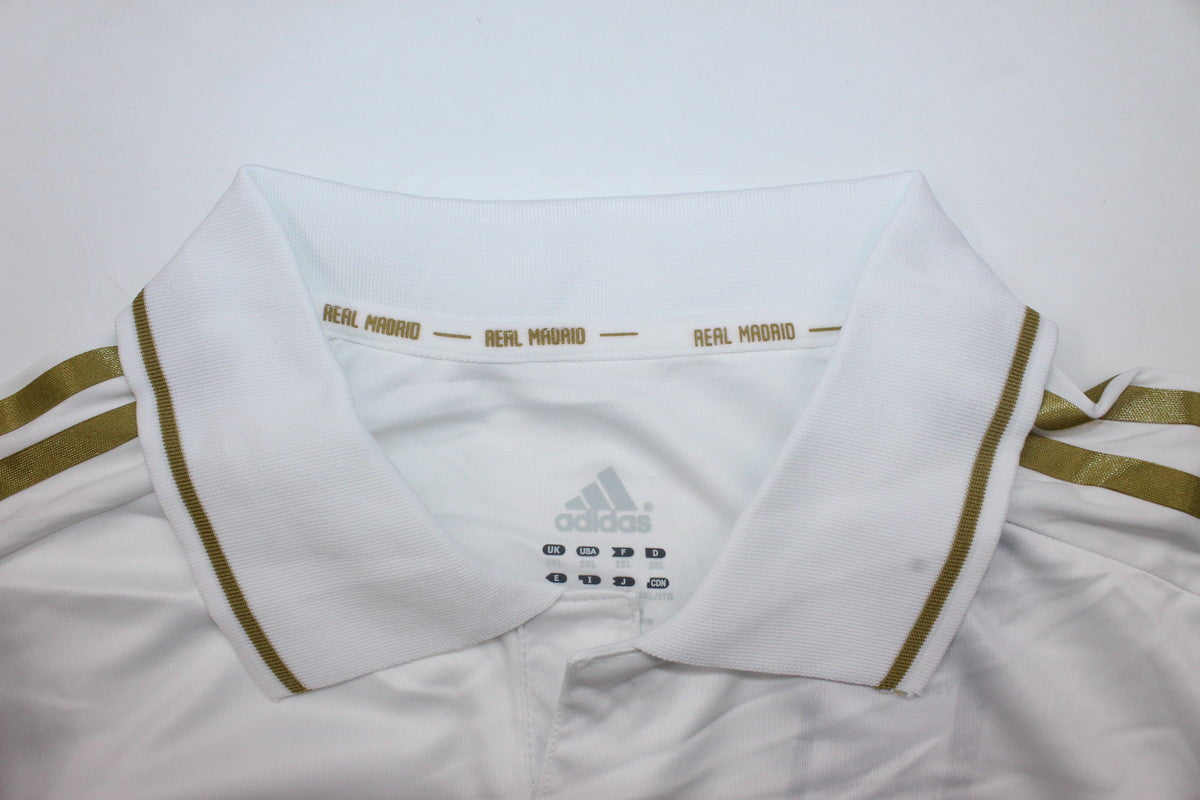 Camisa Real Madrid Home 11/12 (Versão Jogador Retrô)
