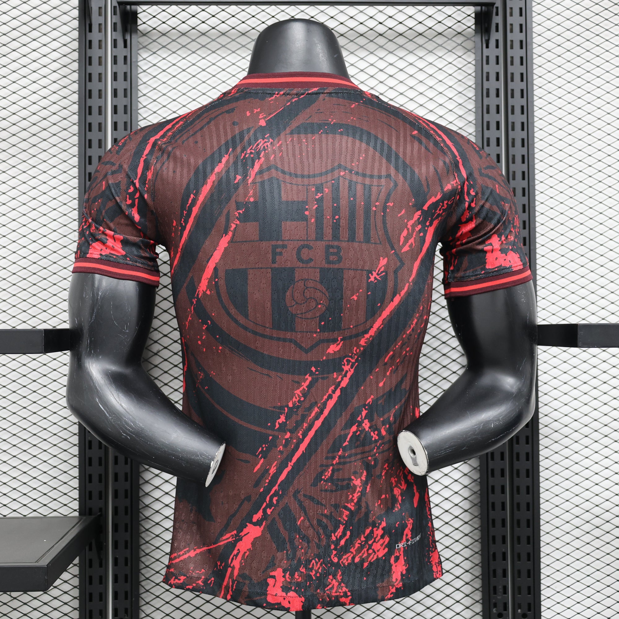 Camisa FC Barcelona "Dark Red Style" (Versão Jogador) | EDIÇÃO ESPECIAL