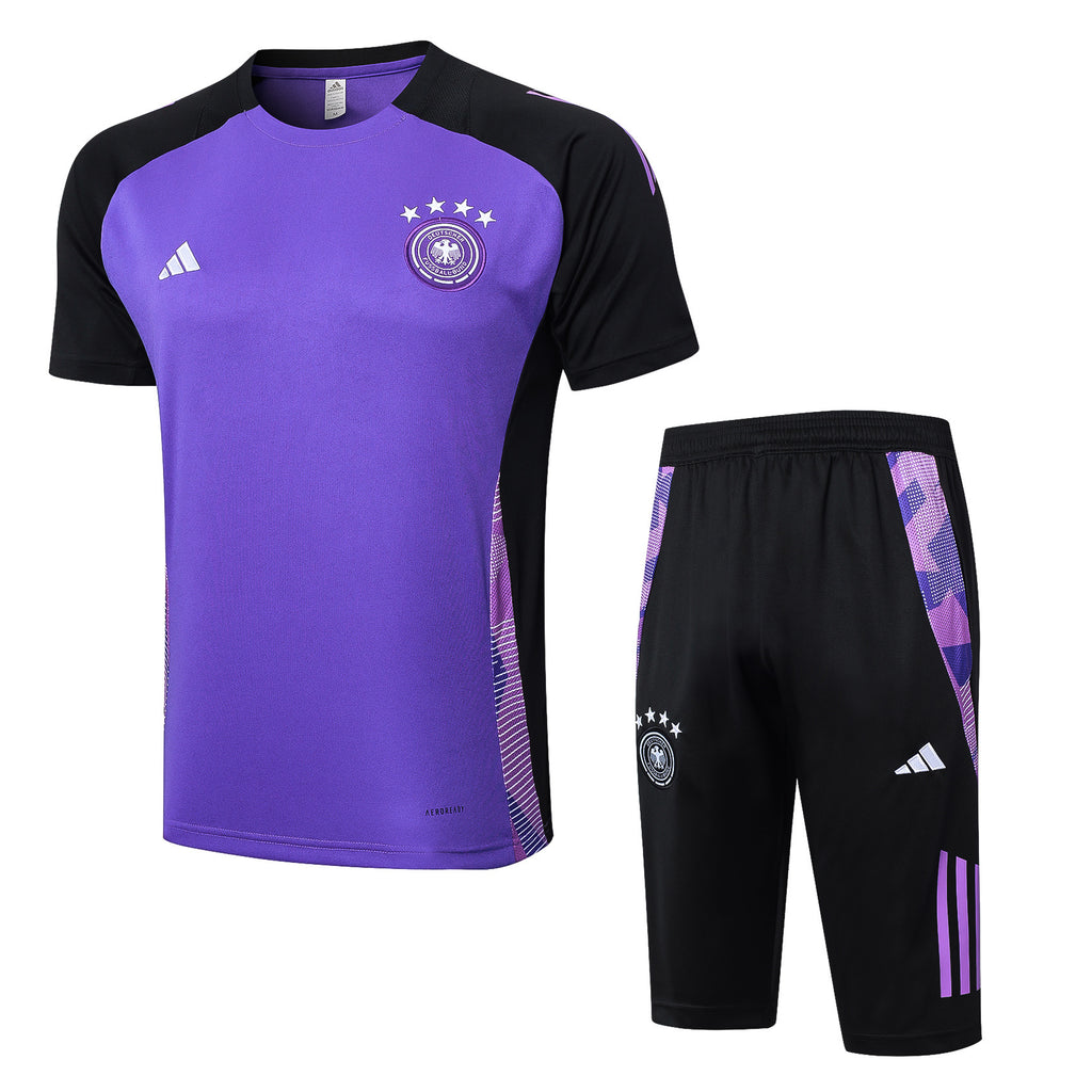 Kit Pre-Treino Seleção Alemanha Adulto/Infantil (Versão Torcedor)
