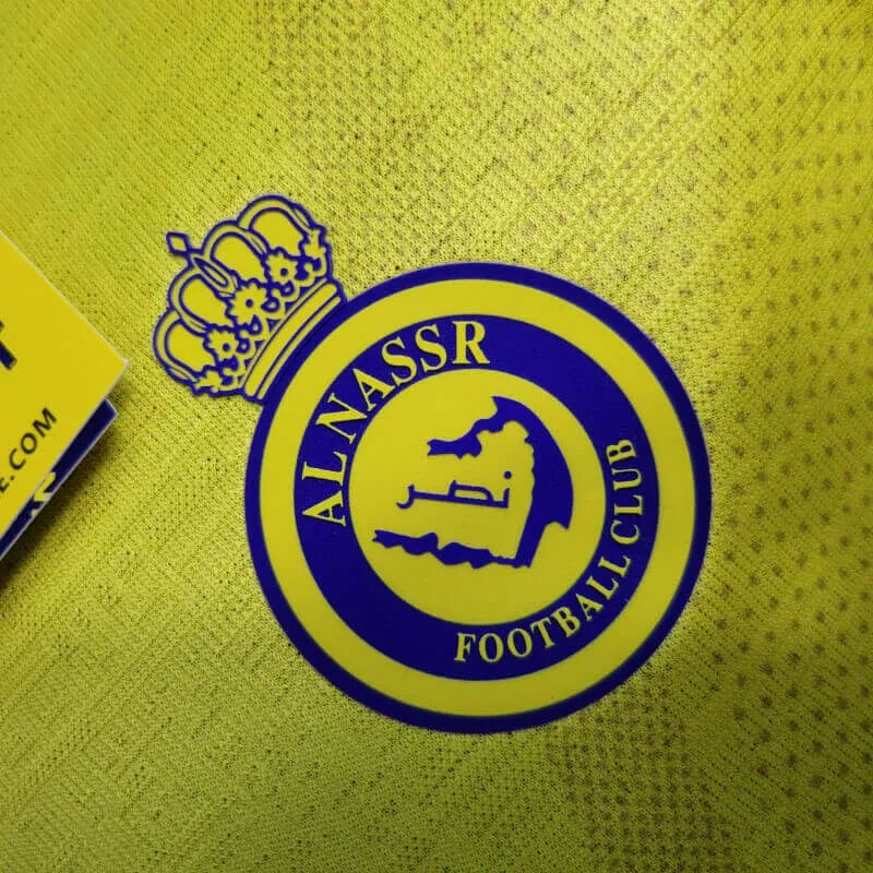 Camisa Al-Nassr FC 22/23 Home (Versão Jogador Retrô)