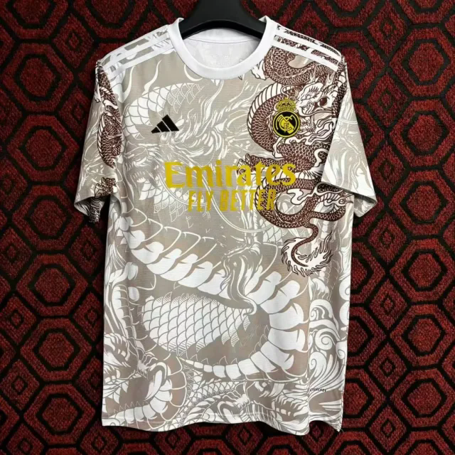 Camisa Real Madrid CF "Brown Dragon" (Versão Torcedor) | EDIÇÃO ESPECIAL