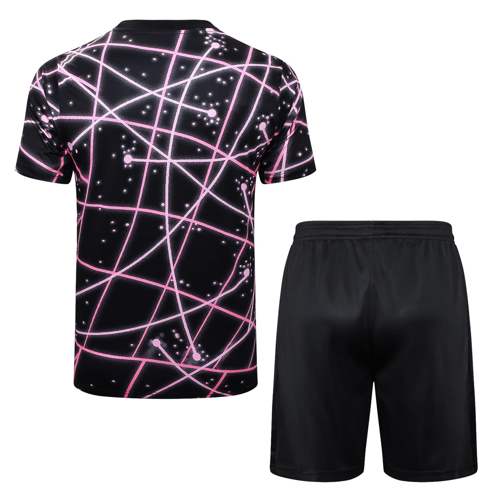 Kit Pre-Treino Paris Saint-Germain F.C. Conjunto Adulto/Infantil (Versão Torcedor)