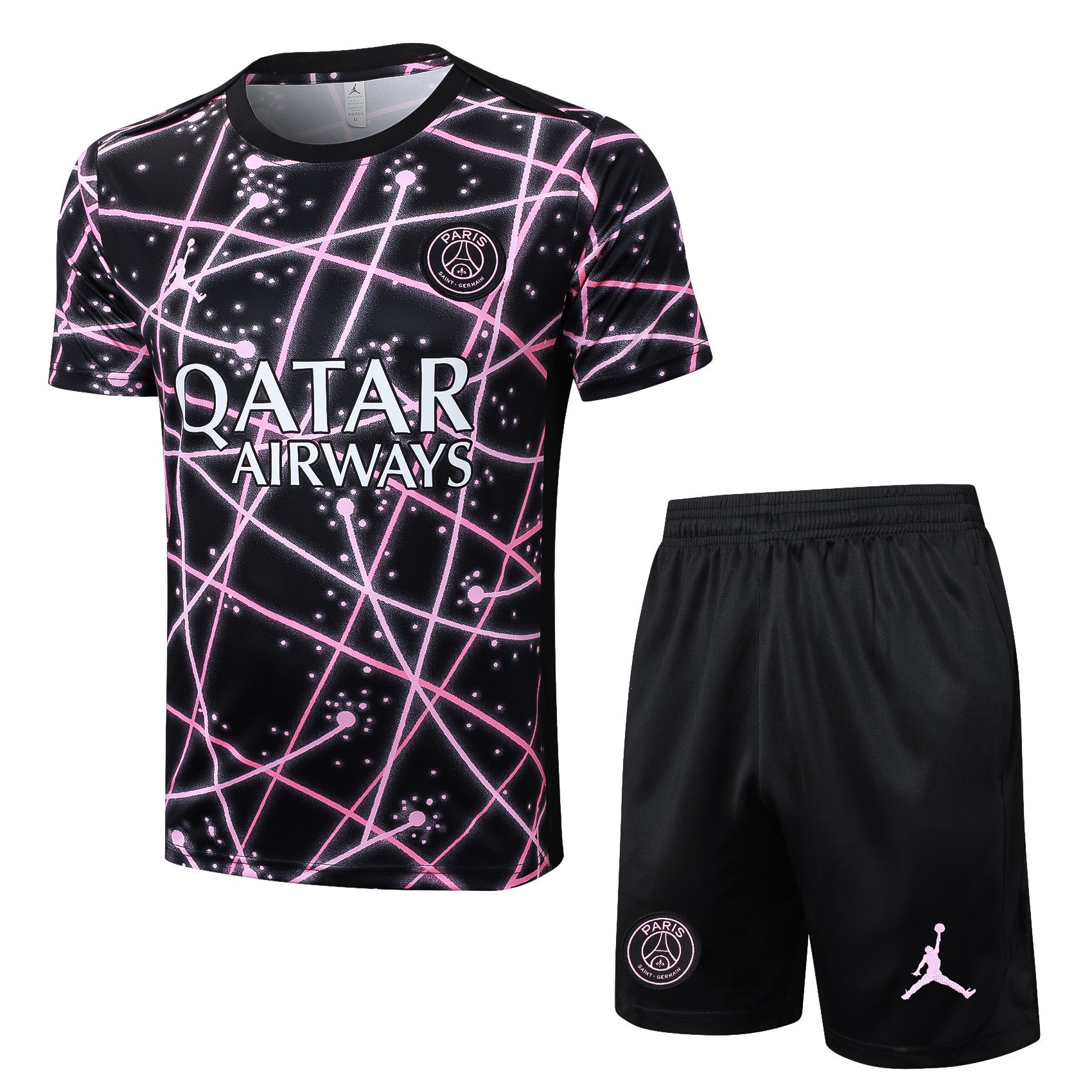 Kit Pre-Treino Paris Saint-Germain F.C. Conjunto Adulto/Infantil (Versão Torcedor)