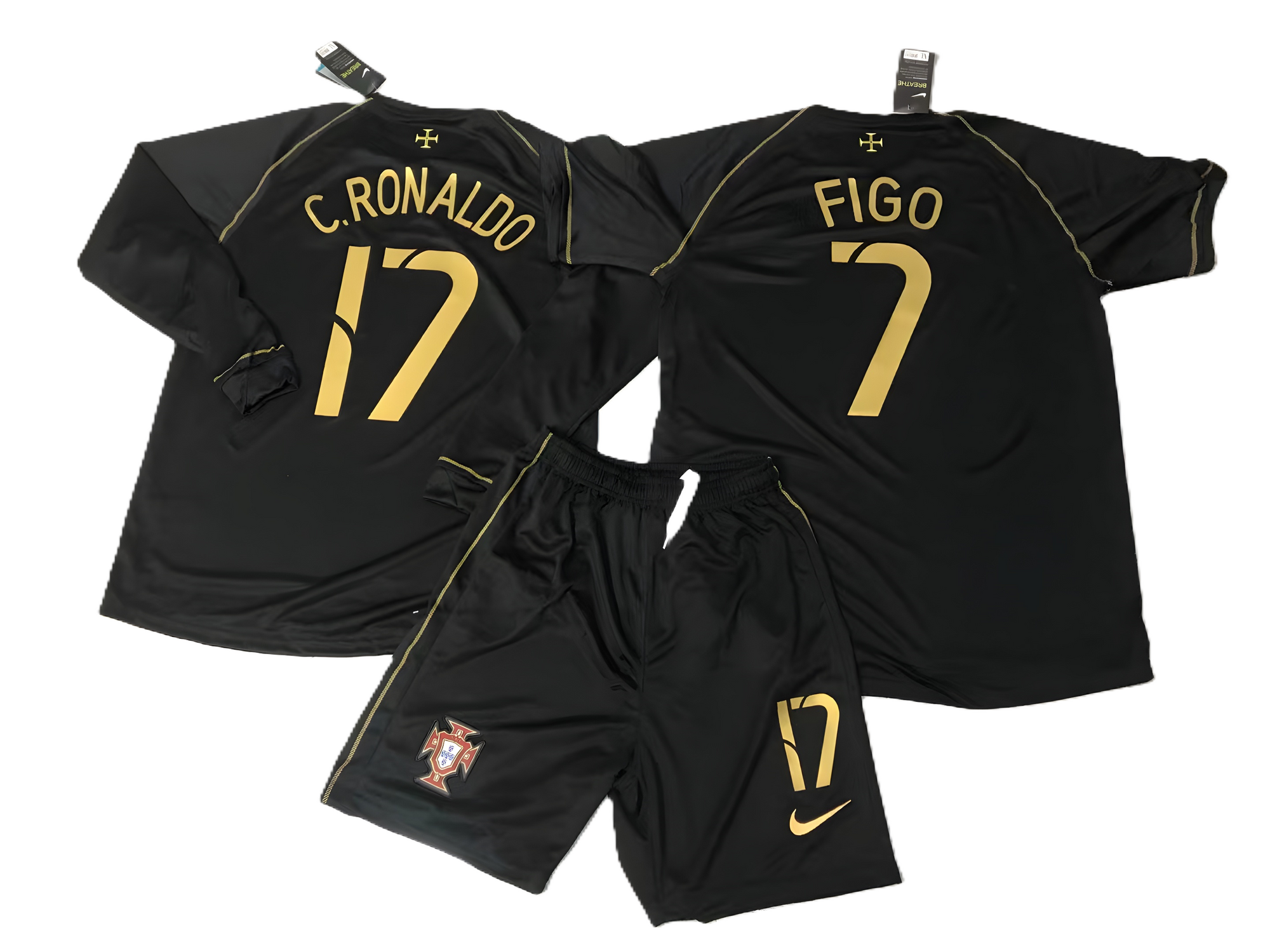 Camisa Seleção Portuguesa Away 2006 (Versão Manga Longa Torcedor Retrô)