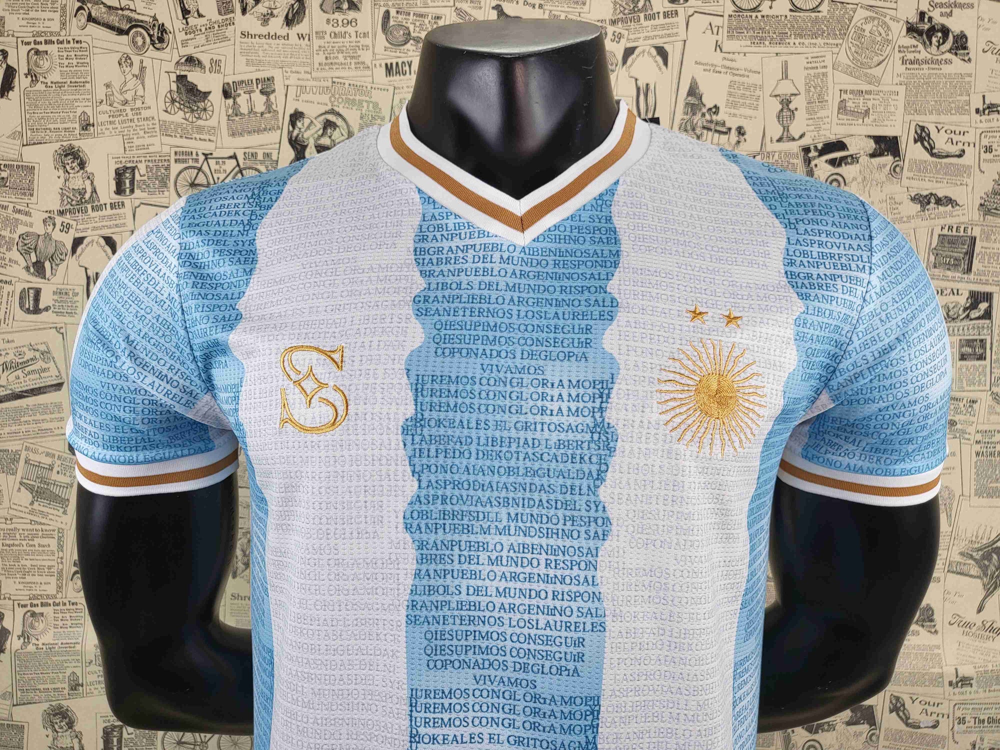 Camisa Argentina Seleção "Blue Concept" 22/23 (Versão Torcedor) | EDIÇÃO ESPECIAL
