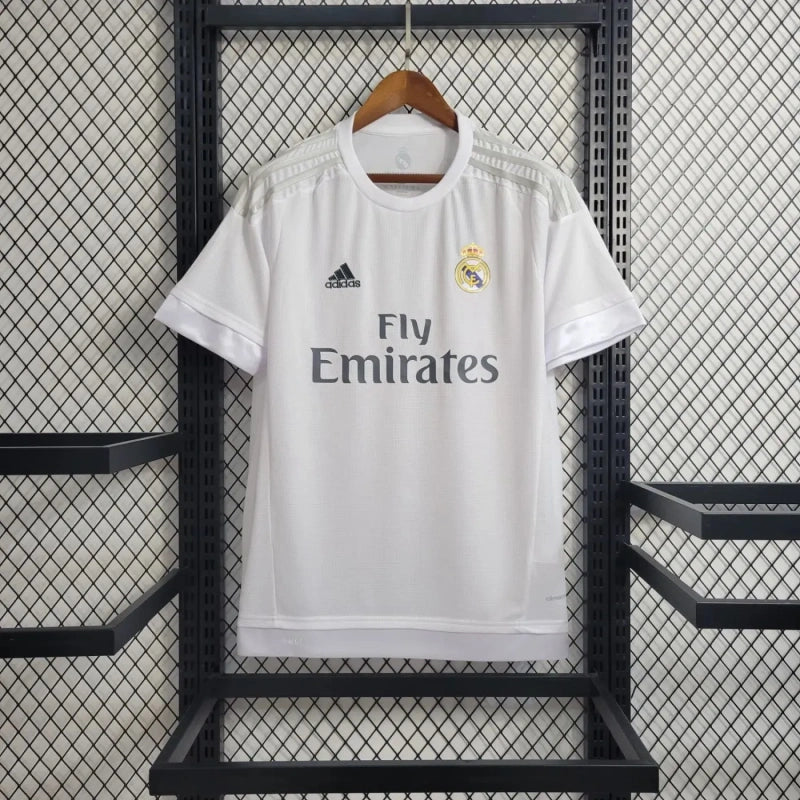 Camisa Real Madrid Home 15/16 (Versão Torcedor Retrô)
