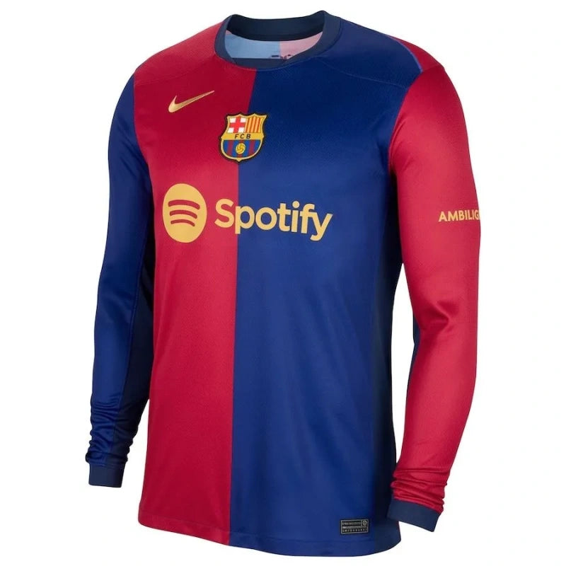 BARCELONA HOME 23/24 (MANGA LONGA) VERSÃO JOGADOR