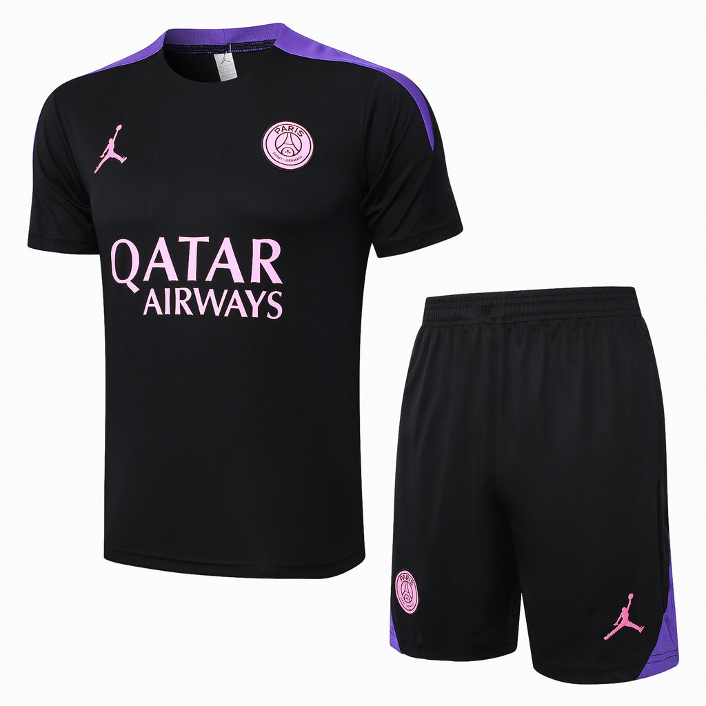 Kit Pre-Treino Paris Saint-Germain F.C. Conjunto Adulto/Infantil (Versão Torcedor)