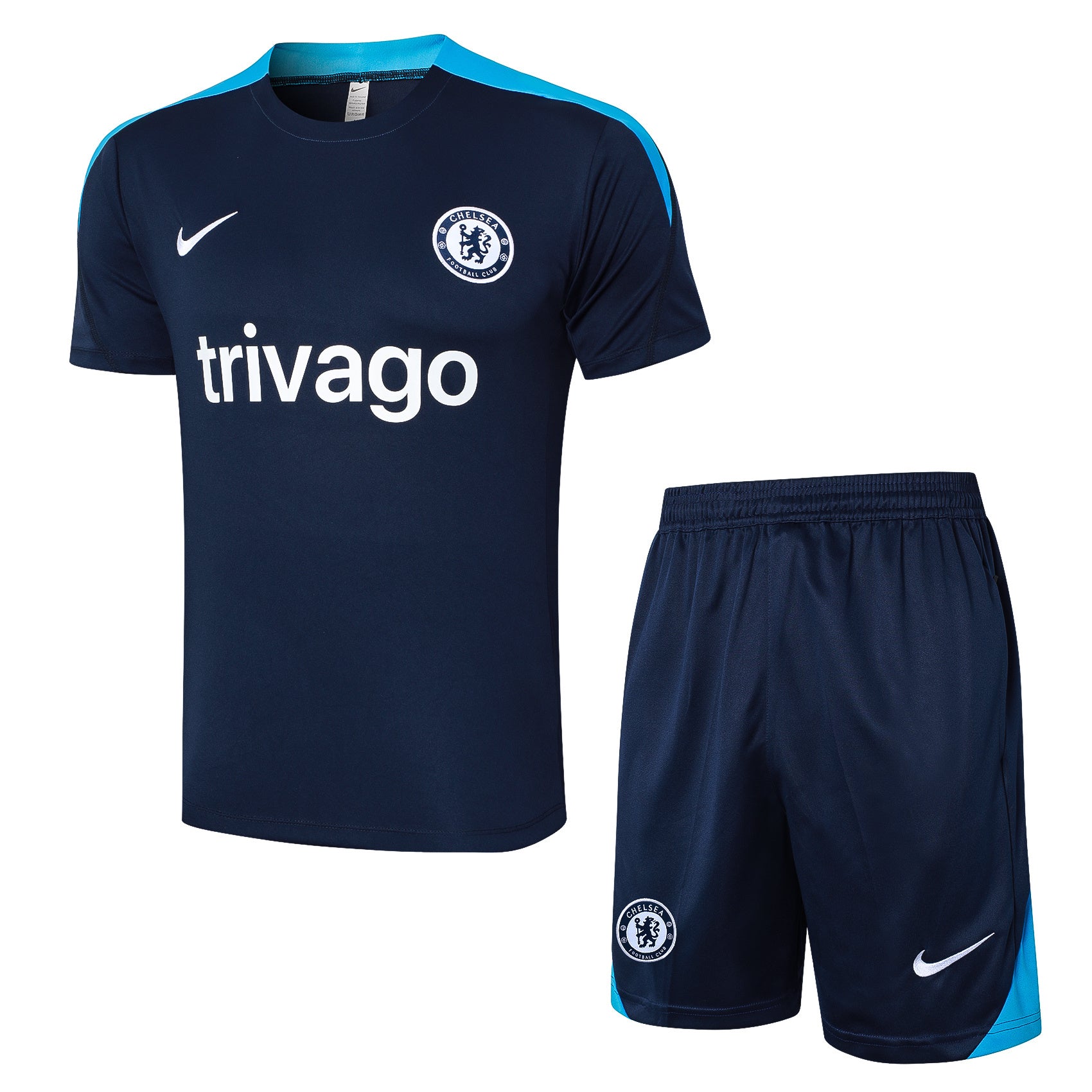 Kit Pre-Treino Chelsea F.C. Adulto/Infantil (Versão Torcedor)