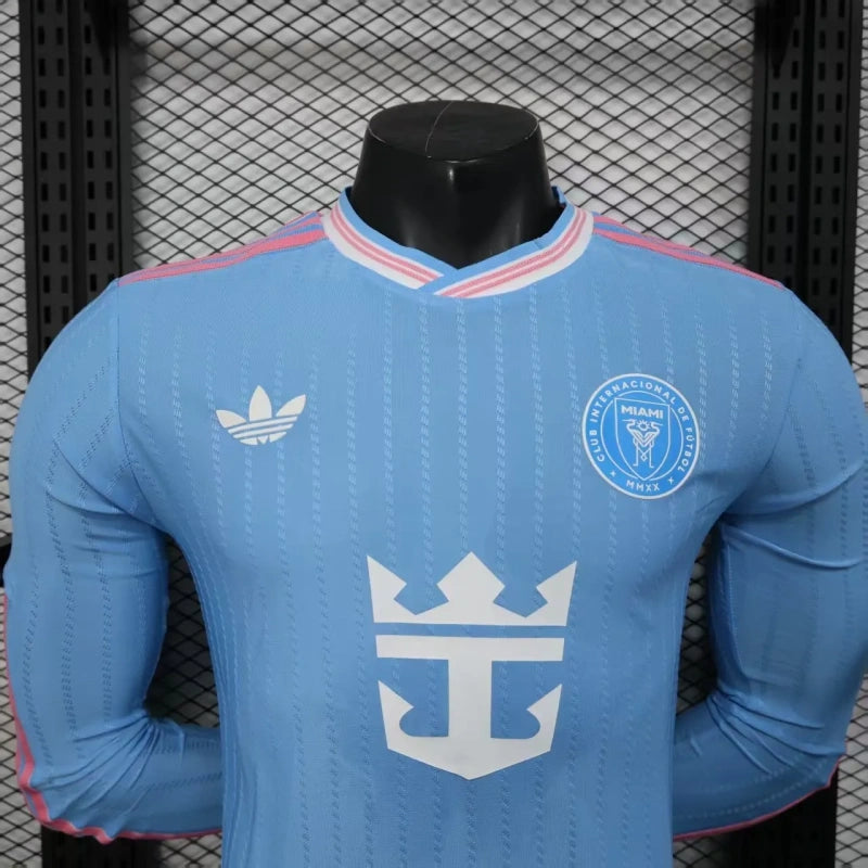 Camisa Inter Miami Third 24/25 (Versão Manga Longa Jogador)