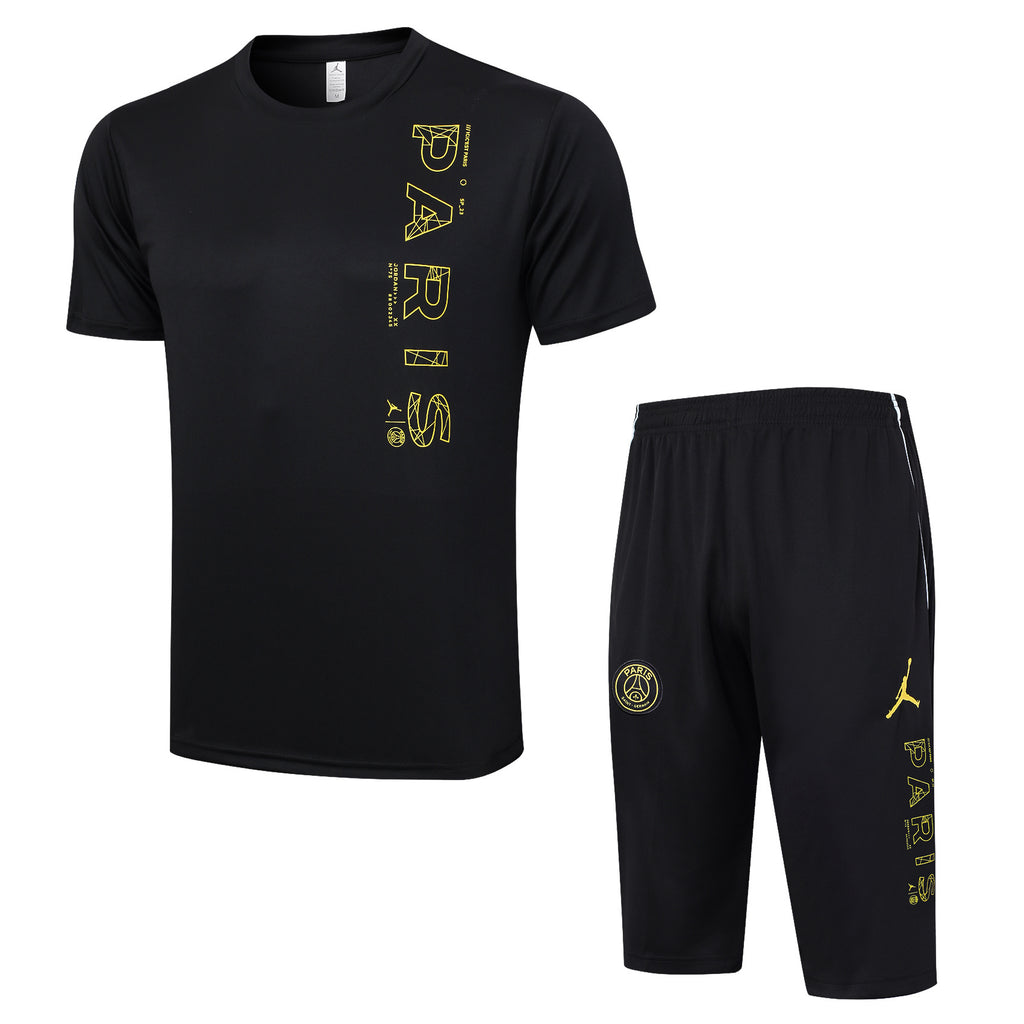 Kit Pre-Treino Paris Saint-Germain F.C. Conjunto Adulto/Infantil (Versão Torcedor)