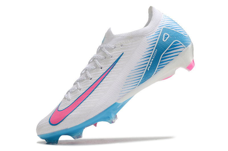 Chuteira de Campo Nike Air Zoom Mercurial VAPOR 16 FG Elite Azul/Branco/Rosa | Football Boots
