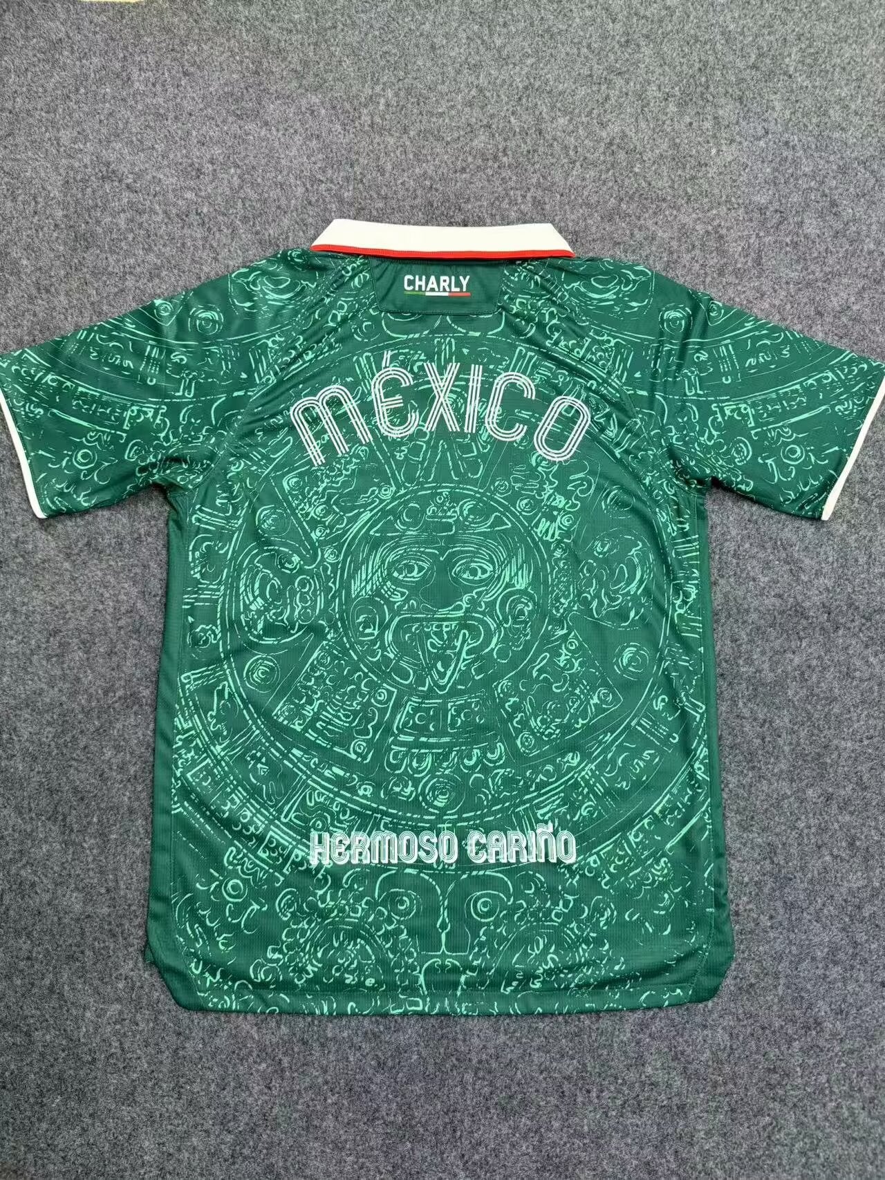Camisa Seleção do México "Pedra do Sol / Verde" (Versão Torcedor) | EDIÇÃO ESPECIAL