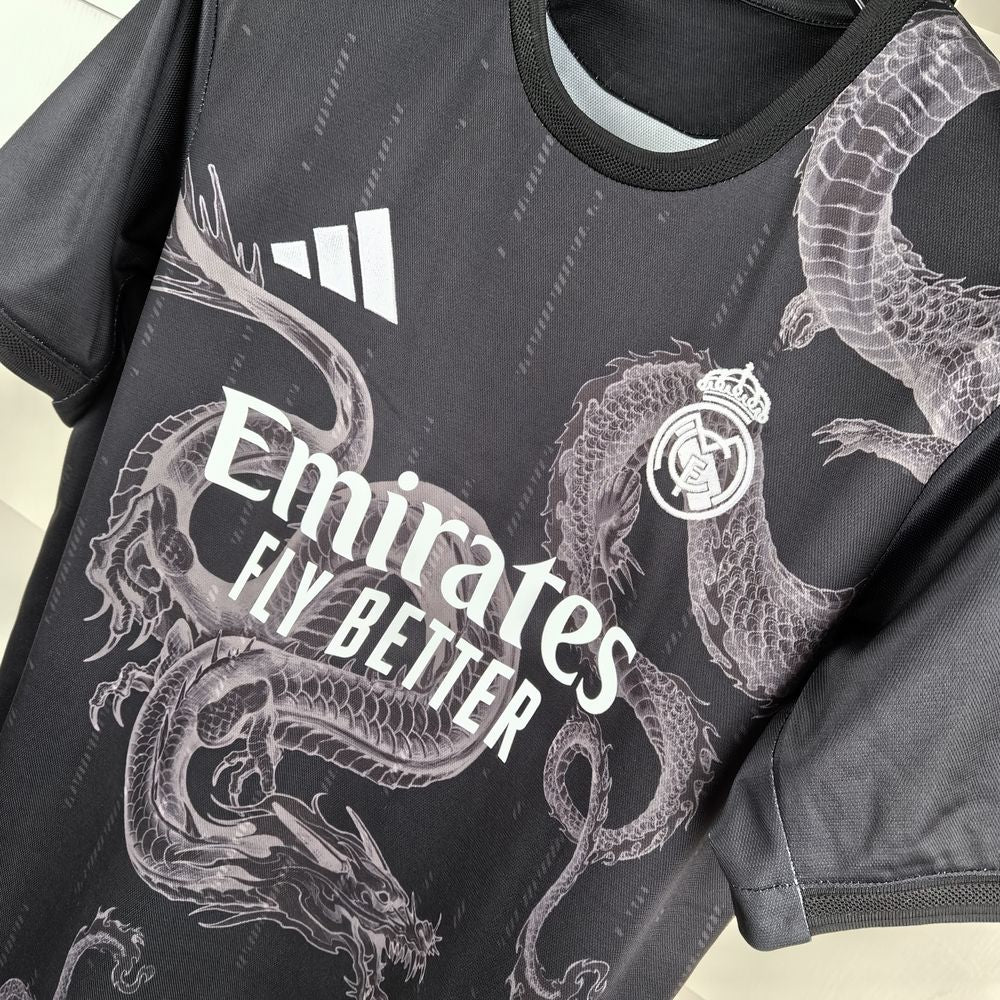 Camisa Real Madrid "Dark Dragon" 24/25 (Versão Torcedor) | EDIÇÃO ESPECIAL
