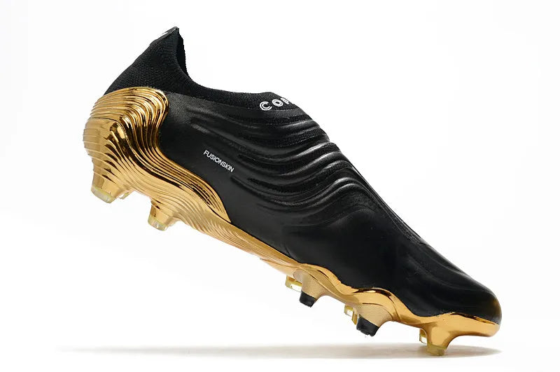 Chuteira de Campo Copa Sense + FG Black Gold | Football Boots