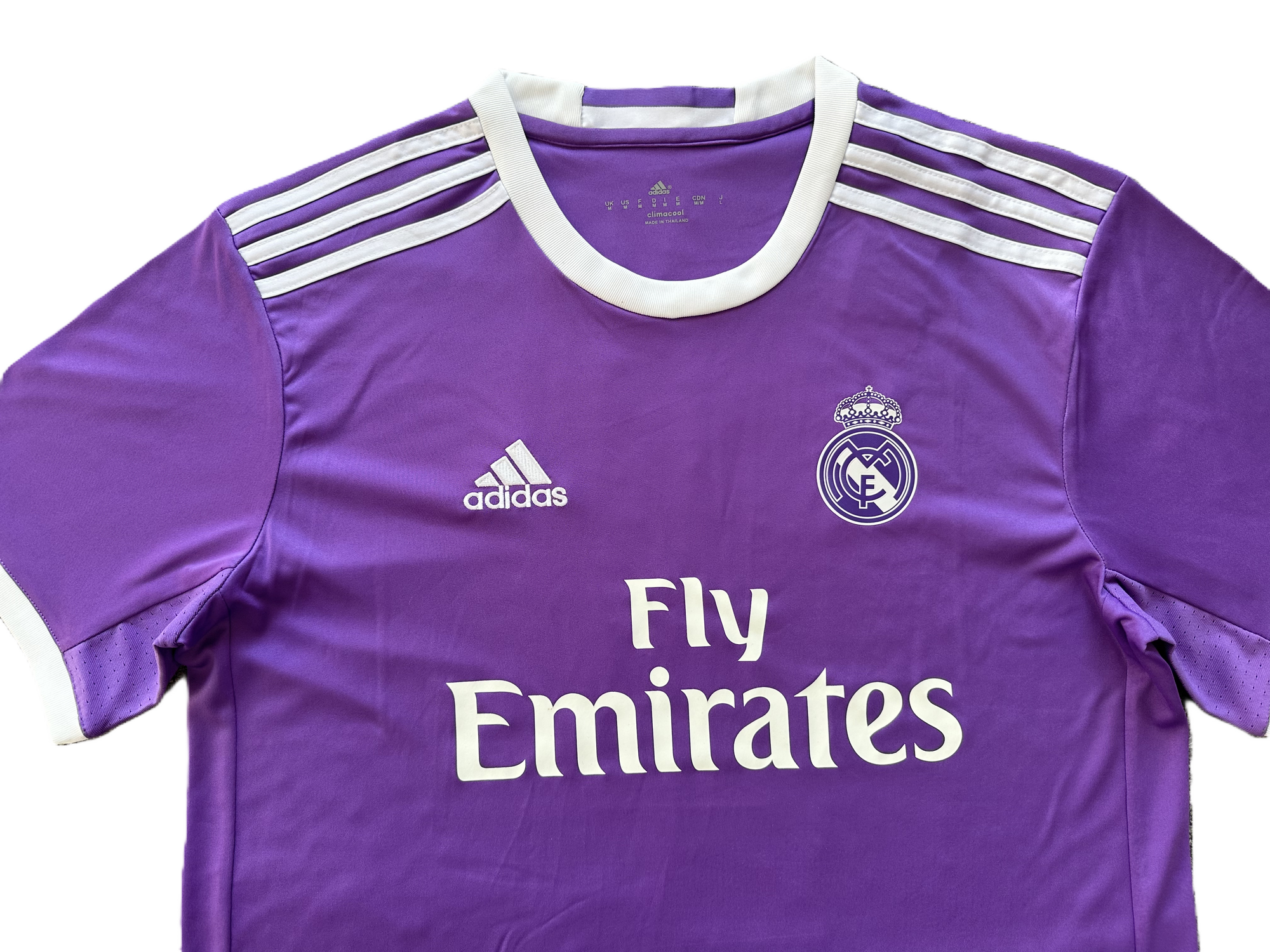 Camisa Real Madrid Away 16/17 (Versão Torcedor Retrô)