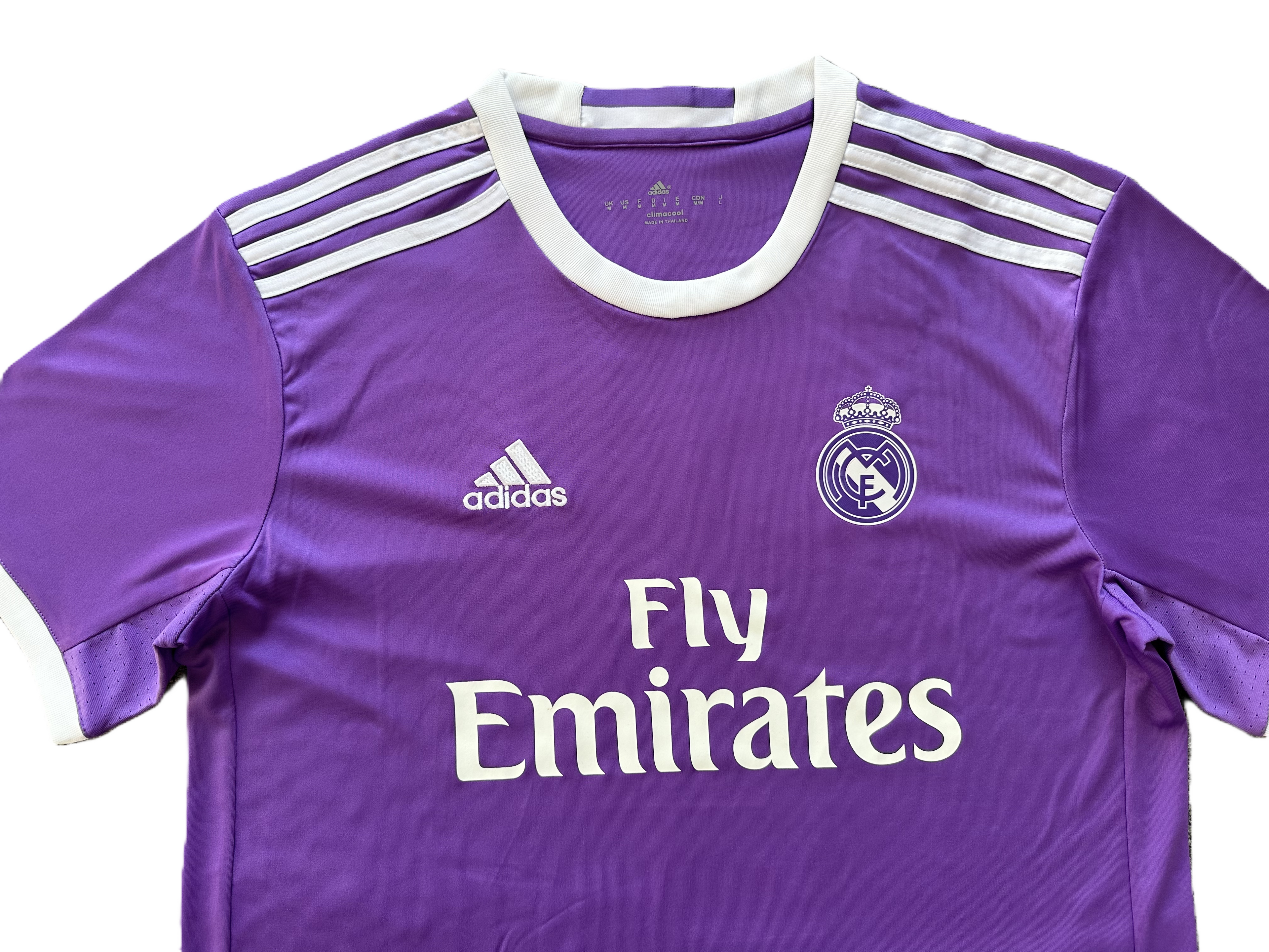Camisa Real Madrid Away 16/17 (Versão Torcedor Retrô)