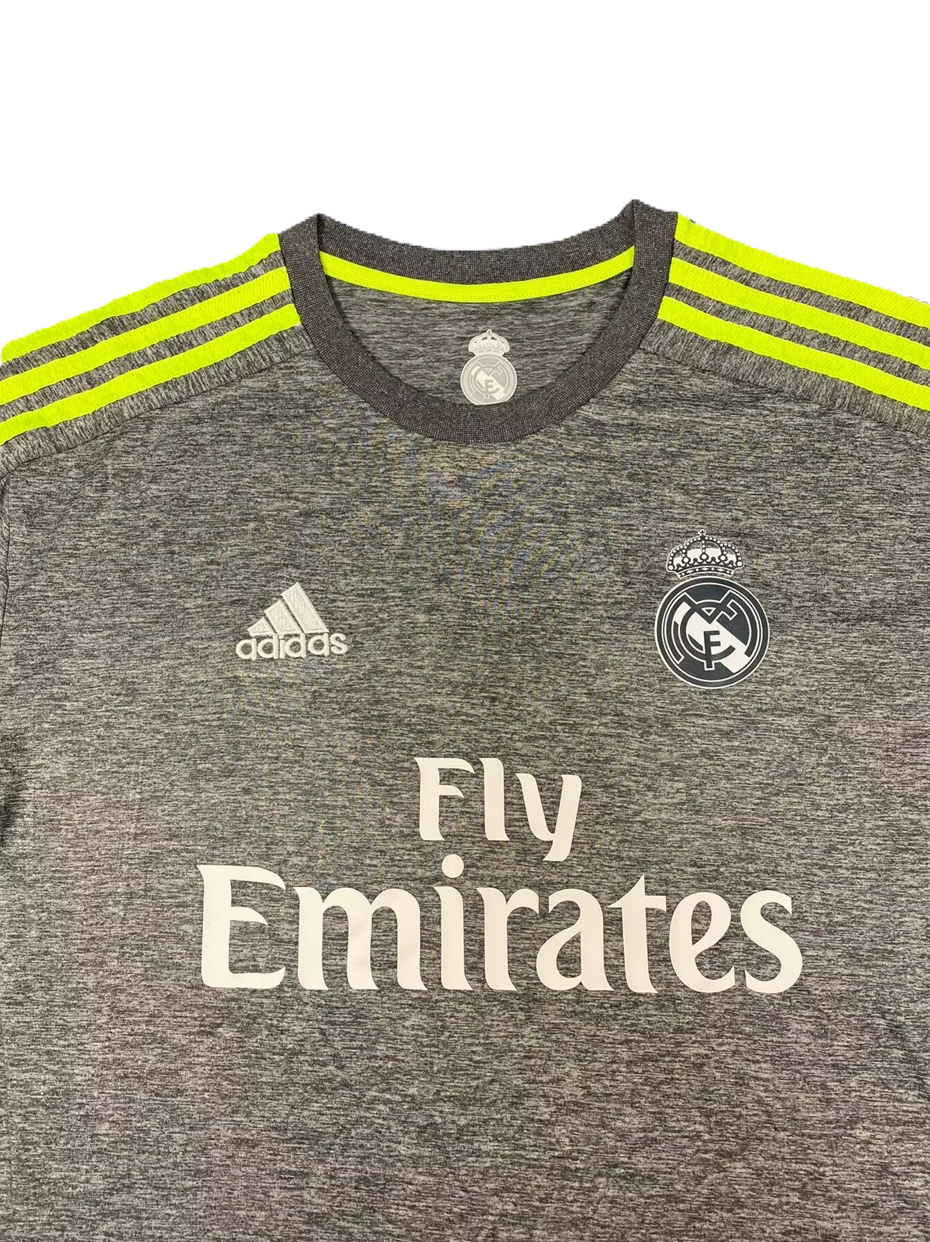 Camisa Real Madrid Away 15/16 (Versão Manga Longa Torcedor Retrô)