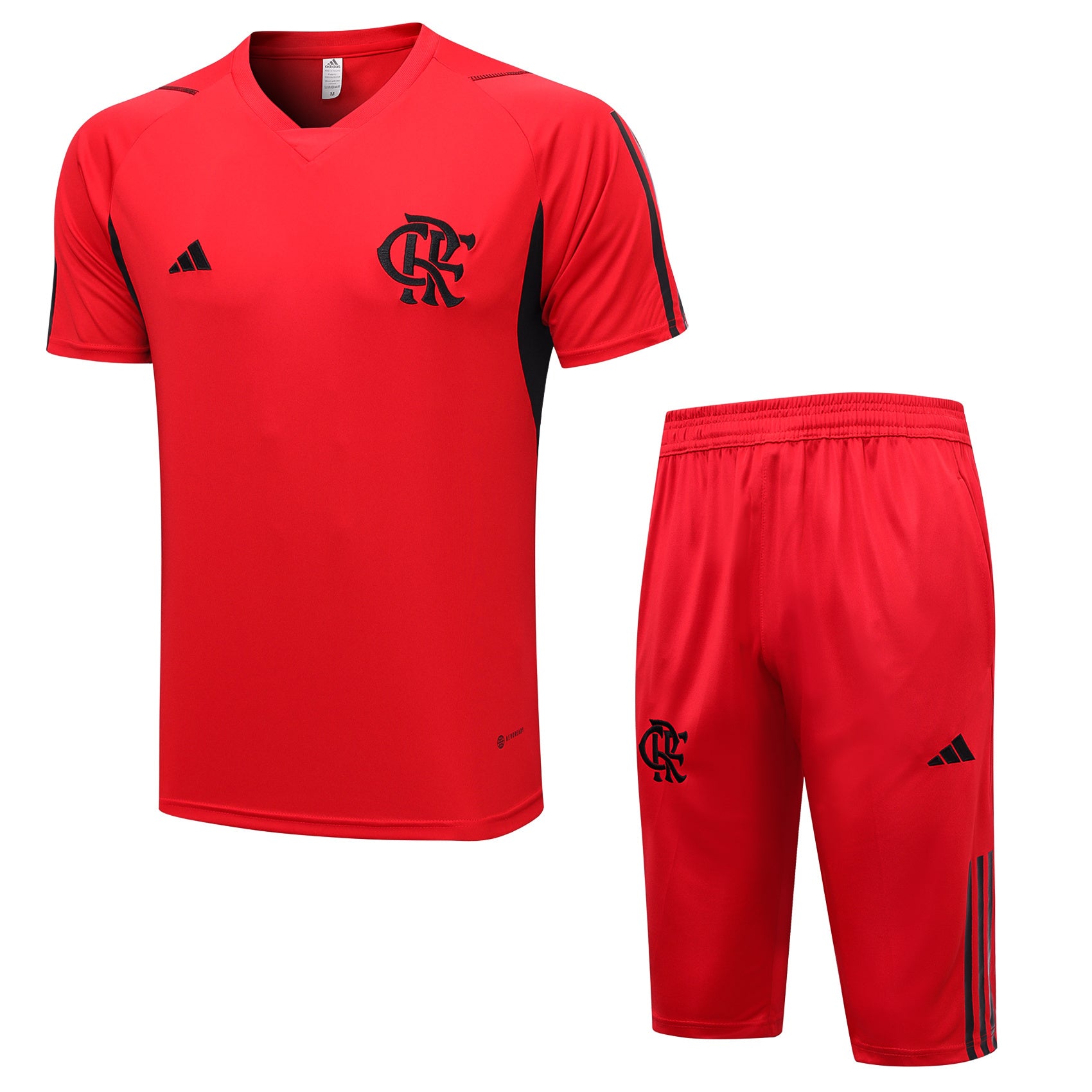 Kit Pre-Treino CR Flamengo Conjunto Adulto/Infantil (Versão Torcedor)