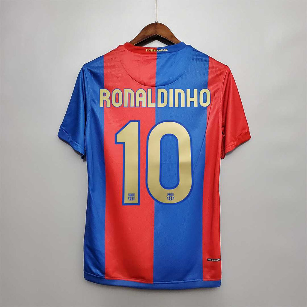 Camisa Barcelona Home 06/07 (Versão Retrô)