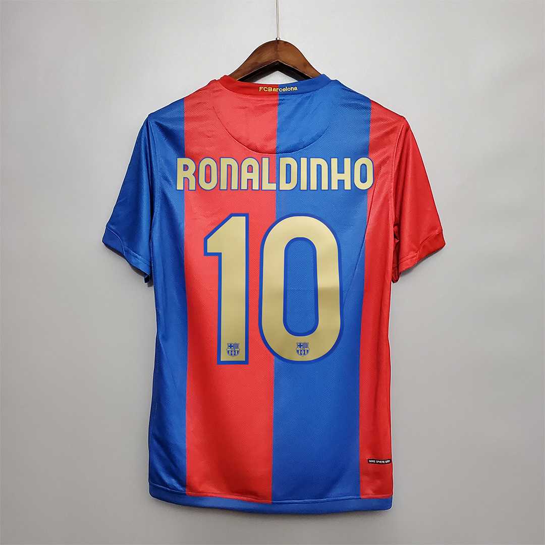 Camisa Barcelona Home 06/07 (Versão Retrô)