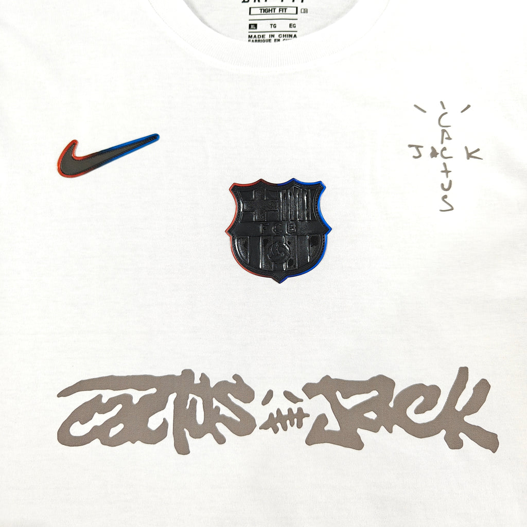 Camisa Casual Especial Logo 2024 "Cactus Jack" FC Barcelona | Moda Esportiva