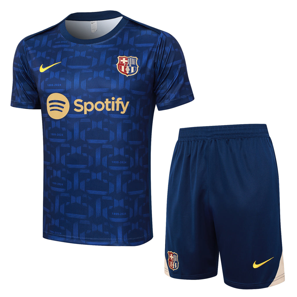 Kit Pre-Treino FC Barcelona Adulto/Infantil (Versão Torcedor)