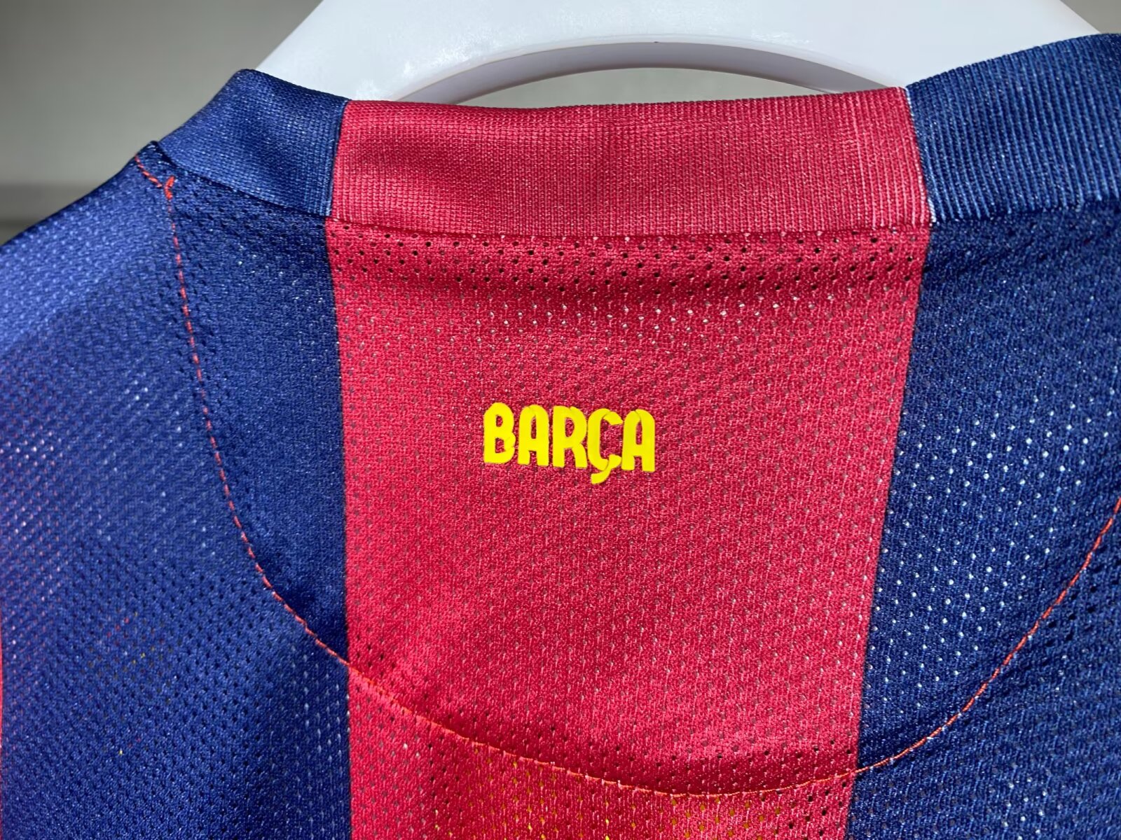 Camisa Barcelona Home 14/15 (Versão Manga Longa Jogador Retrô)