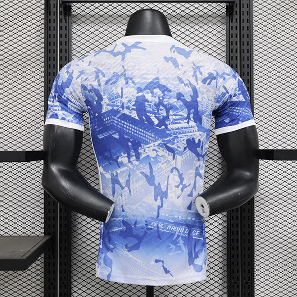 Camisa Real Madrid CF "White-Blue/City" (Versão Torcedor) | EDIÇÃO ESPECIAL