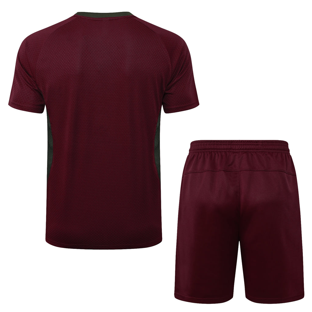 Kit Pre-Treino Fluminense FC Conjunto Adulto/Infantil (Versão Torcedor)