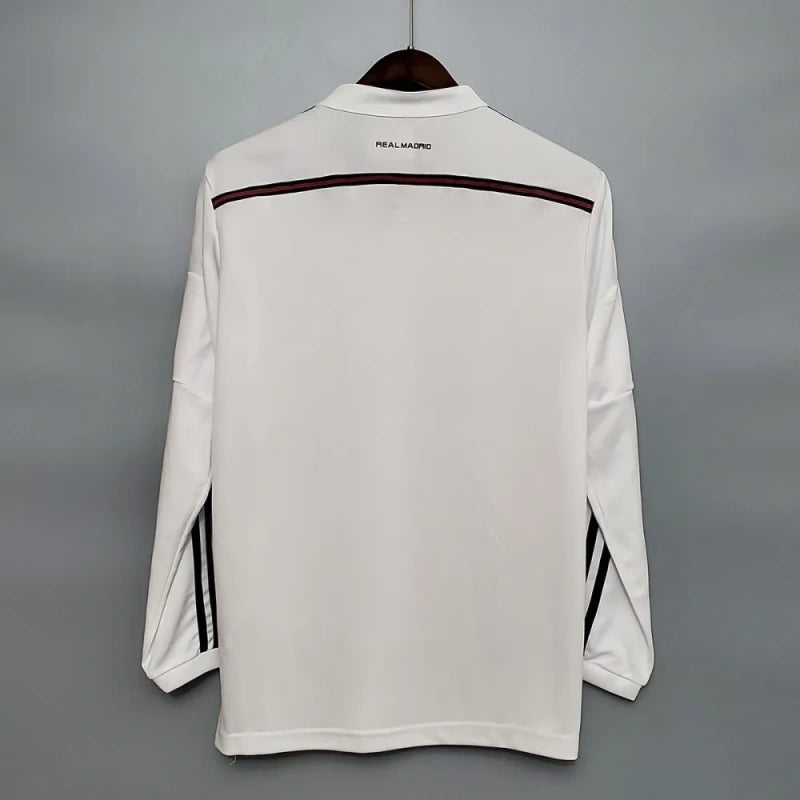 Camisa Real Madrid Home 14/15 (Versão Manga Longa Torcedor Retrô)