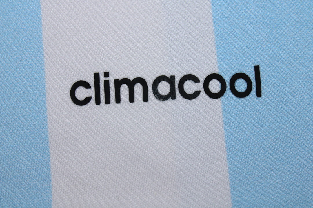 Camisa Seleção Argentina Home 2014 (Versão Manga Longa Retrô)
