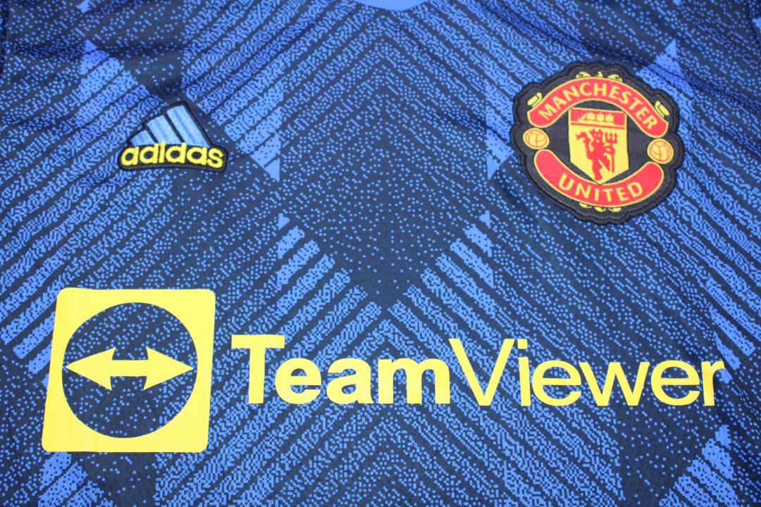 Camisa Manchester United Third 21/22 (Versão Torcedor Retrô)