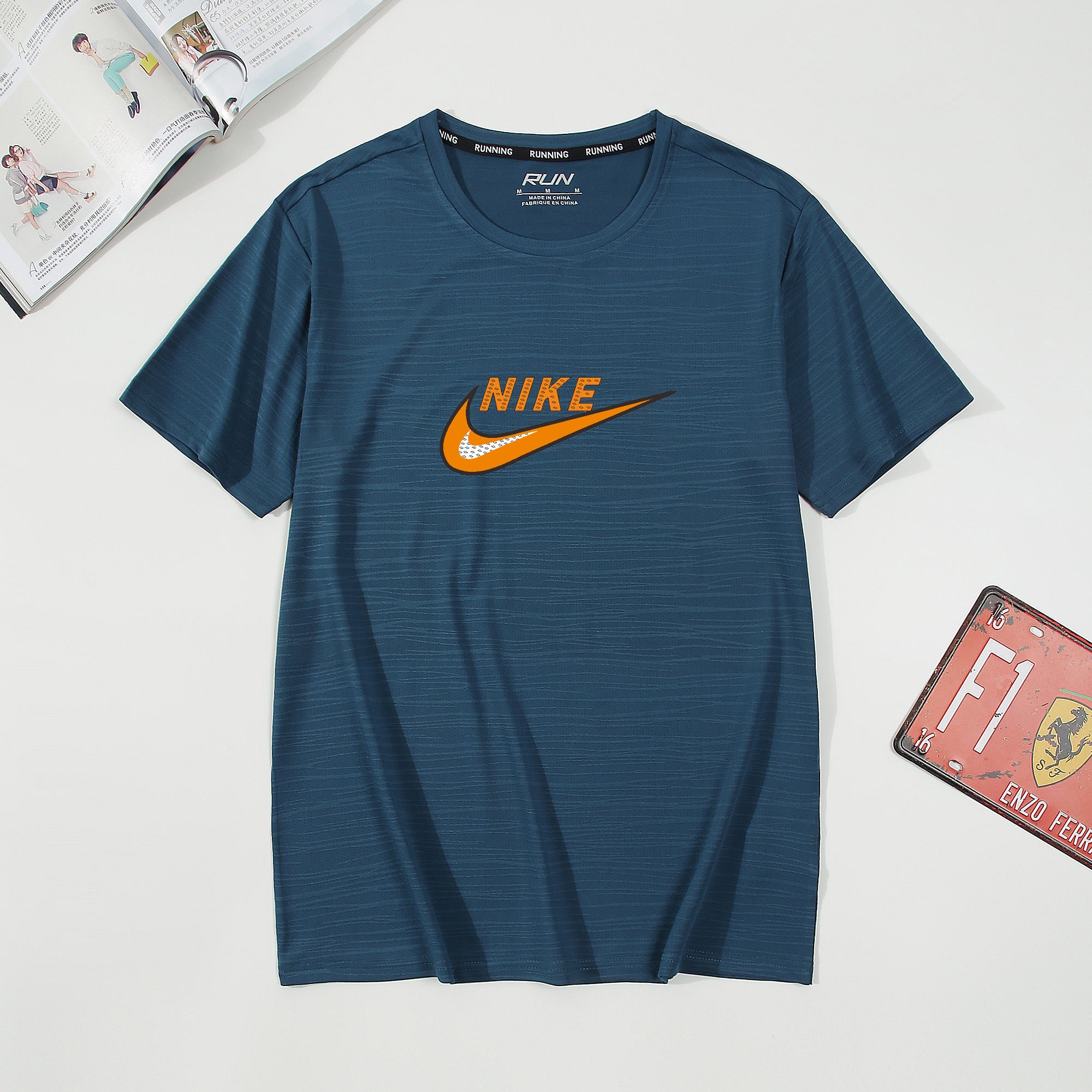 Camisa Nike "Running Lava" Sportwear | Moda Esportiva