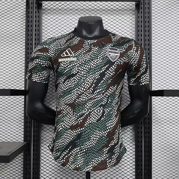 Camisa Arsenal "MAHARISHI" 23/24 (Versão Jogador) | EDIÇÃO ESPECIAL