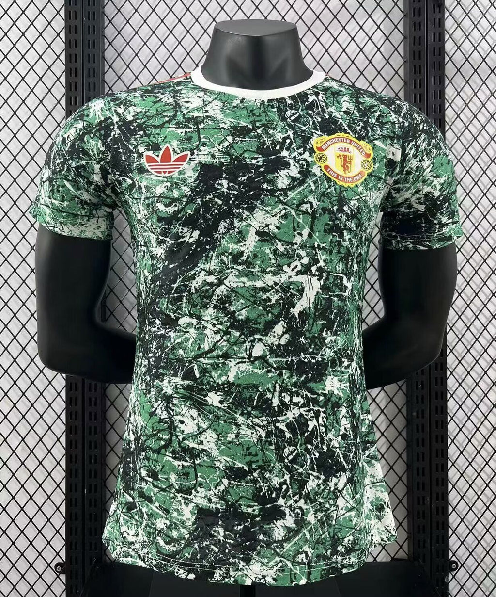 Camisa Manchester United "Green Style" (Versão Jogador) | EDIÇÃO ESPECIAL